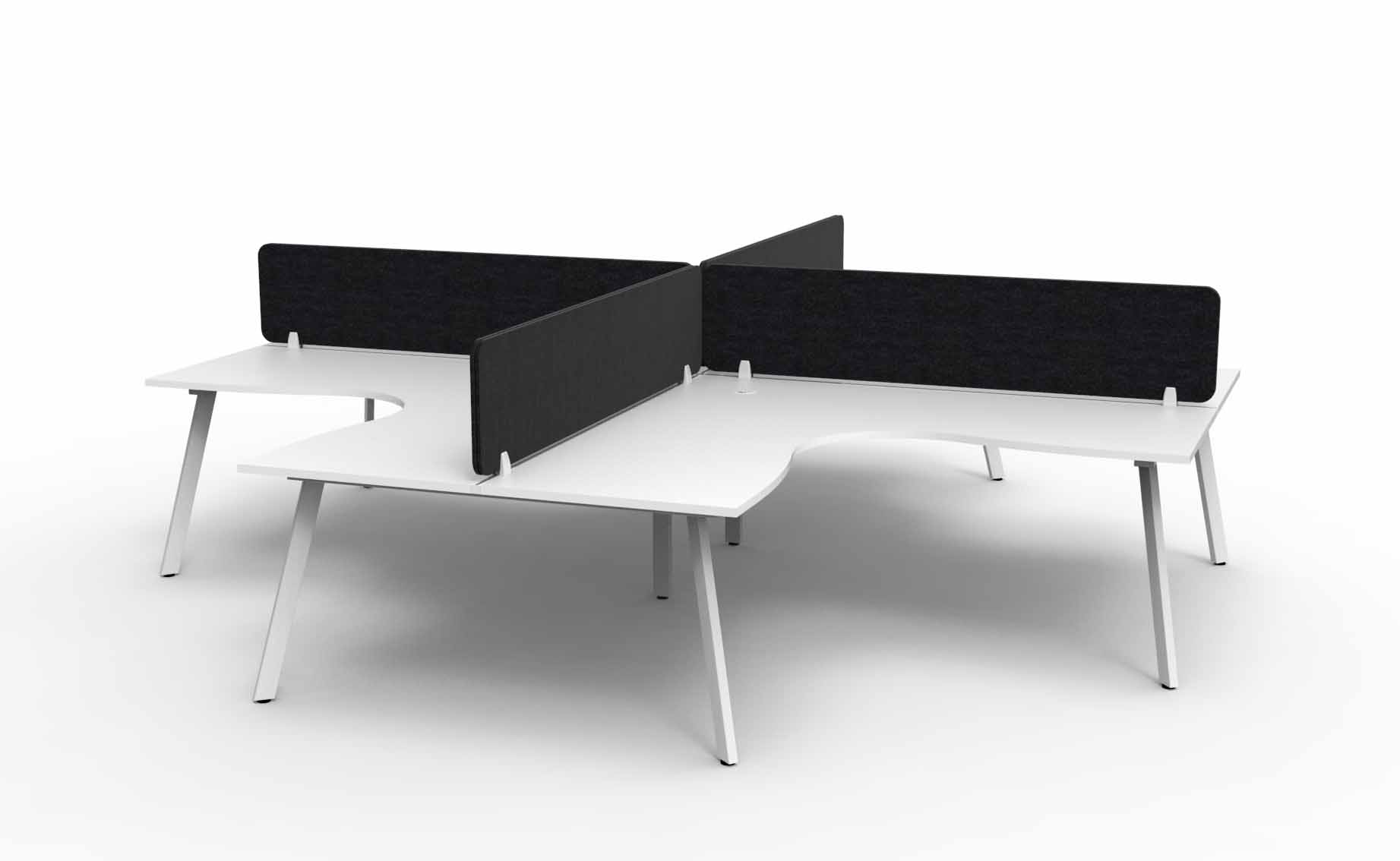 Eternity 3 Person 120 Degree Workstation